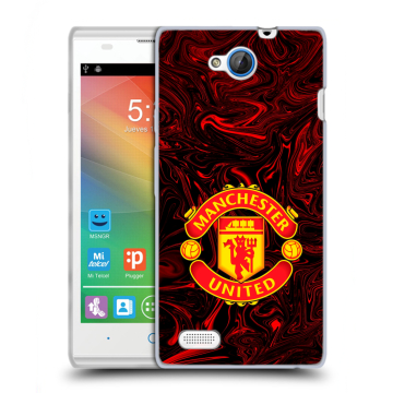 Пластиковый чехол на ZTE Blade G Lux с принтом Manchester United