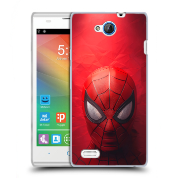 Пластиковый чехол на ZTE Blade G Lux с принтом Spiderman Человек паук