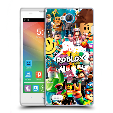 Пластиковый чехол на ZTE Blade G Lux с принтом Roblox Роблокс Пластиковый чехол на ZTE Blade G Lux с принтом Roblox Роблокс