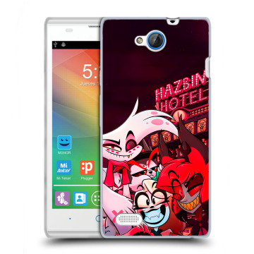 Пластиковый чехол на ZTE Blade G Lux с принтом Hazbin Hotel Отель Хазбин Пластиковый чехол на ZTE Blade G Lux с принтом Hazbin Hotel Отель Хазбин
