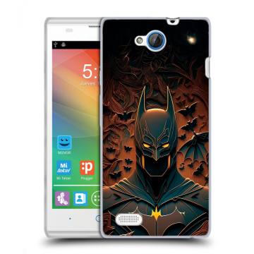 Пластиковый чехол на ZTE Blade G Lux с принтом Batman Бэтмен