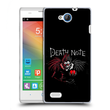 Пластиковый чехол на ZTE Blade G Lux с принтом Death note Тетрадь смерти Пластиковый чехол на ZTE Blade G Lux с принтом Death note Тетрадь смерти