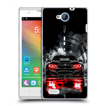 Пластиковый чехол на ZTE Blade G Lux с принтом BMW БМВ Пластиковый чехол на ZTE Blade G Lux с принтом BMW БМВ