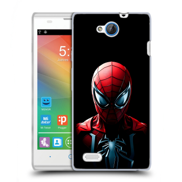 Пластиковый чехол на ZTE Blade G Lux с принтом Spiderman Человек паук Пластиковый чехол на ZTE Blade G Lux с принтом Spiderman Человек паук