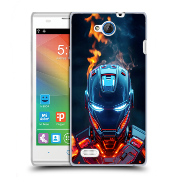 Пластиковый чехол на ZTE Blade G Lux с принтом IronMan Железный человек Пластиковый чехол на ZTE Blade G Lux с принтом IronMan Железный человек