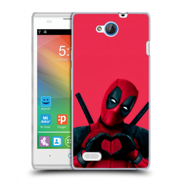 Пластиковый чехол на ZTE Blade G Lux с принтом Дедпул Deadpool Пластиковый чехол на ZTE Blade G Lux с принтом Дедпул Deadpool