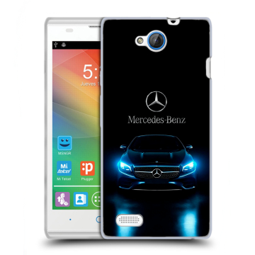 Пластиковый чехол на ZTE Blade G Lux с принтом Mercedes Мерседес Пластиковый чехол на ZTE Blade G Lux с принтом Mercedes Мерседес