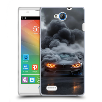 Пластиковый чехол на ZTE Blade G Lux с принтом BMW БМВ Пластиковый чехол на ZTE Blade G Lux с принтом BMW БМВ