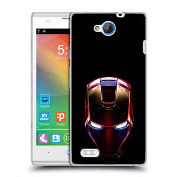 Пластиковый чехол на ZTE Blade G Lux с принтом IronMan Железный человек Пластиковый чехол на ZTE Blade G Lux с принтом IronMan Железный человек
