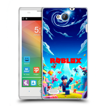Пластиковый чехол на ZTE Blade G Lux с принтом Roblox Роблокс Пластиковый чехол на ZTE Blade G Lux с принтом Roblox Роблокс