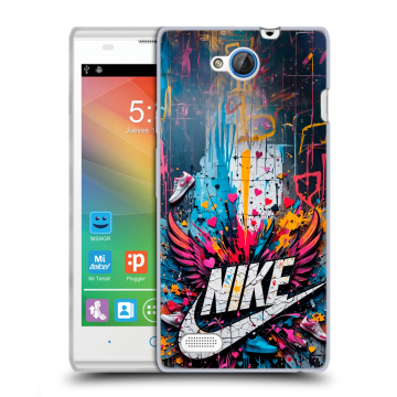 Пластиковый чехол на ZTE Blade G Lux с принтом Nike Найк Пластиковый чехол на ZTE Blade G Lux с принтом Nike Найк