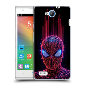 Пластиковый чехол на ZTE Blade G Lux с принтом Spiderman Человек паук Пластиковый чехол на ZTE Blade G Lux с принтом Spiderman Человек паук