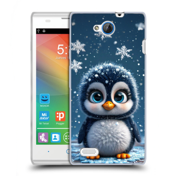 Пластиковый чехол на ZTE Blade G Lux с принтом Новый год