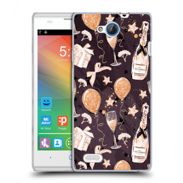 Пластиковый чехол на ZTE Blade G Lux с принтом Новый год