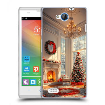 Пластиковый чехол на ZTE Blade G Lux с принтом Новый год