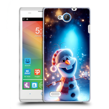 Пластиковый чехол на ZTE Blade G Lux с принтом Новый год