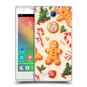 Пластиковый чехол на ZTE Blade G Lux с принтом Новый год