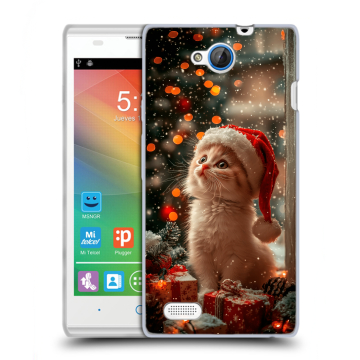 Пластиковый чехол на ZTE Blade G Lux с принтом Новый год