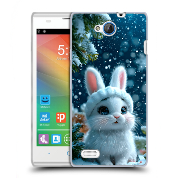 Пластиковый чехол на ZTE Blade G Lux с принтом Новый год