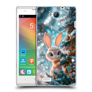 Пластиковый чехол на ZTE Blade G Lux с принтом Новый год
