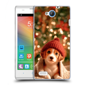 Пластиковый чехол на ZTE Blade G Lux с принтом Новый год