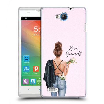 Пластиковый чехол на ZTE Blade G Lux с принтом женский Пластиковый чехол на ZTE Blade G Lux с принтом женский
