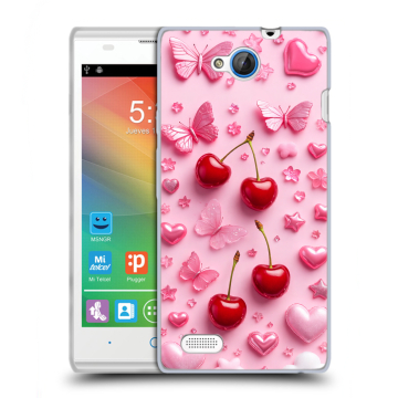 Пластиковый чехол на ZTE Blade G Lux с принтом для девочек Пластиковый чехол на ZTE Blade G Lux с принтом для девочек