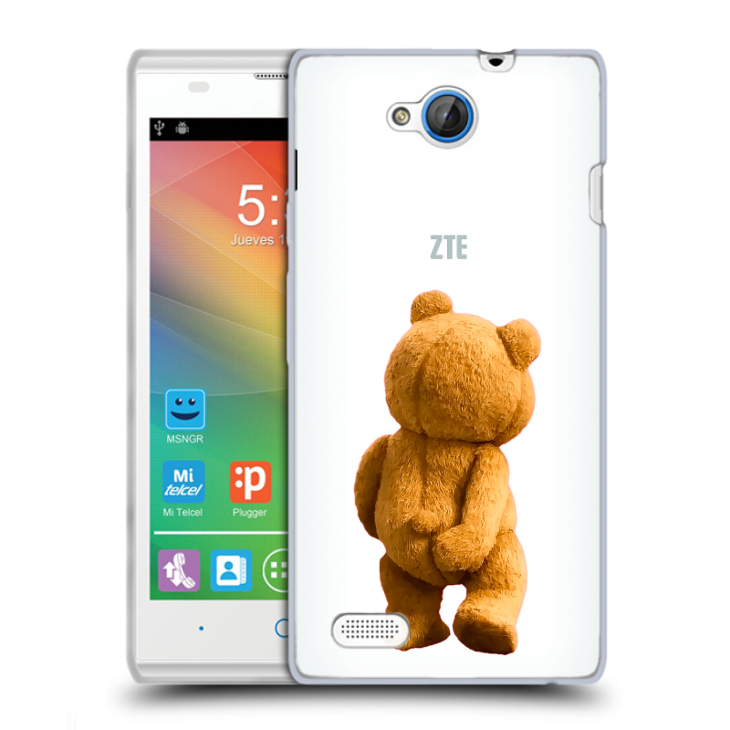 Пластиковый чехол на ZTE Blade G Lux с принтом Медведь Пластиковый чехол на ZTE Blade G Lux с принтом Медведь