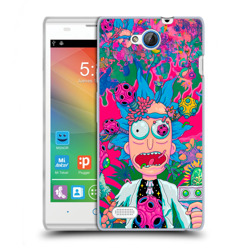 Пластиковый чехол на ZTE Blade G Lux с принтом Рик и Морти Rick Morty Пластиковый чехол на ZTE Blade G Lux с принтом Рик и Морти Rick Morty