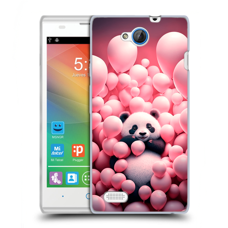 Пластиковый чехол на ZTE Blade G Lux с принтом Панда Пластиковый чехол на ZTE Blade G Lux с принтом Панда