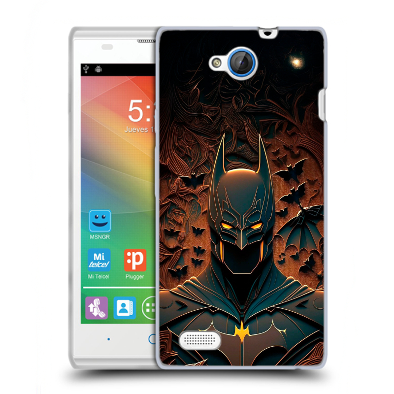 Пластиковый чехол на ZTE Blade G Lux с принтом Batman Бэтмен Пластиковый чехол на ZTE Blade G Lux с принтом Batman Бэтмен