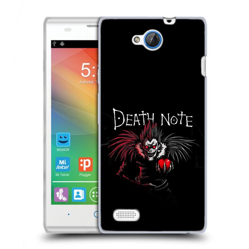 Пластиковый чехол на ZTE Blade G Lux с принтом Death note Тетрадь смерти Пластиковый чехол на ZTE Blade G Lux с принтом Death note Тетрадь смерти