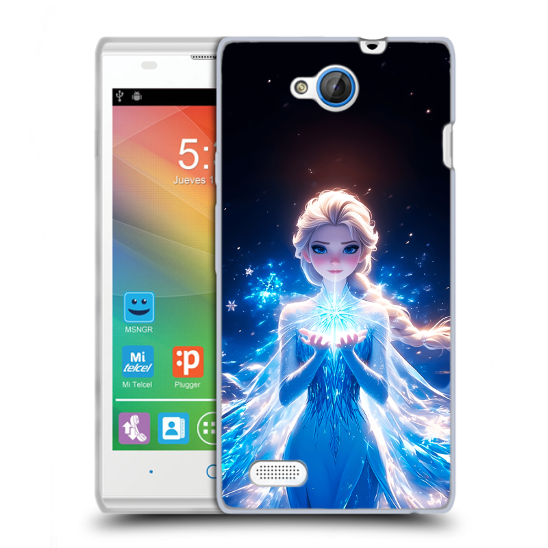 Пластиковый чехол на ZTE Blade G Lux с принтом Холодное сердце Frozen Пластиковый чехол на ZTE Blade G Lux с принтом Холодное сердце Frozen