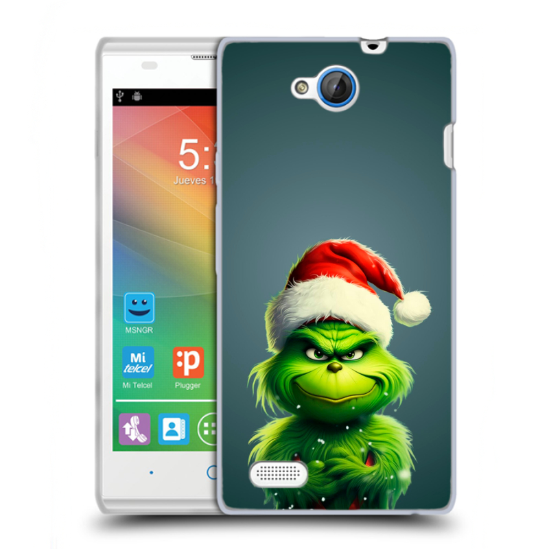 Пластиковый чехол на ZTE Blade G Lux с принтом Новый год Пластиковый чехол на ZTE Blade G Lux с принтом Новый год
