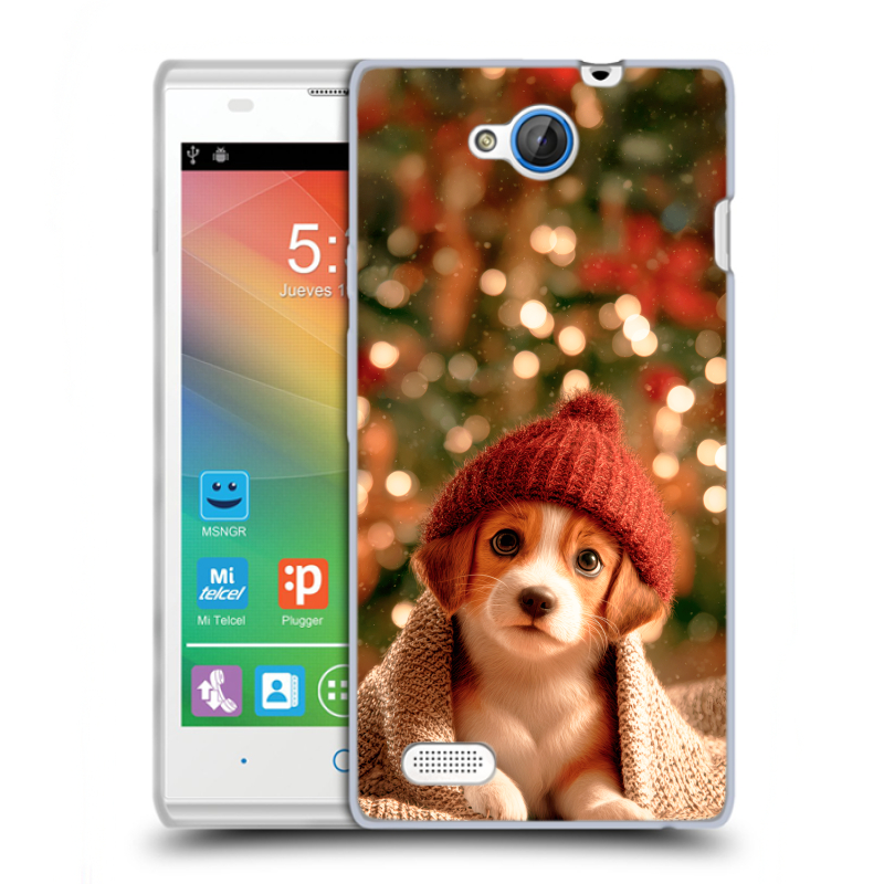 Пластиковый чехол на ZTE Blade G Lux с принтом Новый год Пластиковый чехол на ZTE Blade G Lux с принтом Новый год