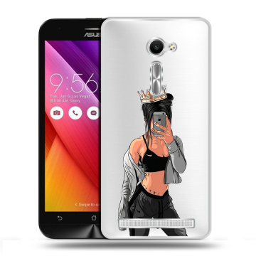 Пластиковый чехол на ASUS Zenfone 2 5 с принтом Женские принты