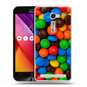 Пластиковый чехол на ASUS Zenfone 2 5 с принтом Конфеты Пластиковый чехол на ASUS Zenfone 2 5 с принтом Конфеты