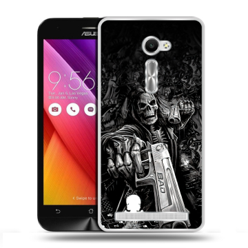Пластиковый чехол на ASUS Zenfone 2 5 с принтом Скелет Пластиковый чехол на ASUS Zenfone 2 5 с принтом Скелет