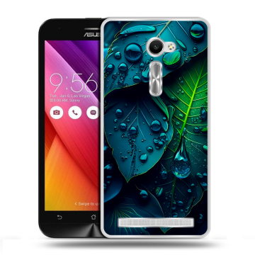 Пластиковый чехол на ASUS Zenfone 2 5 с принтом Листья Пластиковый чехол на ASUS Zenfone 2 5 с принтом Листья
