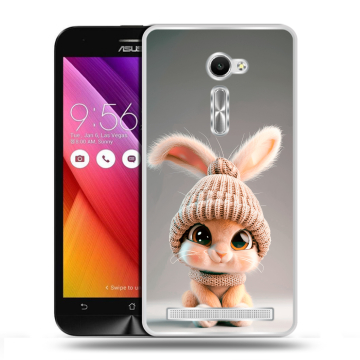 Пластиковый чехол на Asus Zenfone 2 5 с принтом Кролик