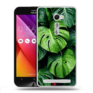 Пластиковый чехол на Asus Zenfone 2 5 с принтом Листья Пластиковый чехол на Asus Zenfone 2 5 с принтом Листья