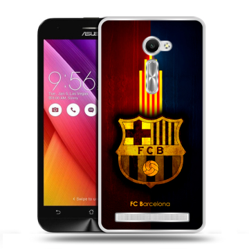 Пластиковый чехол на Asus Zenfone 2 5 с принтом Барселона Barcelona