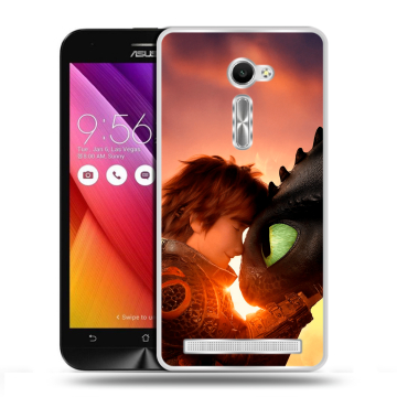 Пластиковый чехол на Asus Zenfone 2 5 с принтом Как приручить дракона Пластиковый чехол на Asus Zenfone 2 5 с принтом Как приручить дракона