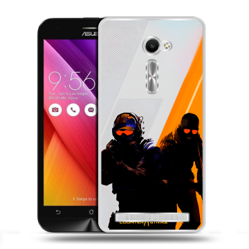 Пластиковый чехол на Asus Zenfone 2 5 с принтом Контер страйк Counter strike Пластиковый чехол на Asus Zenfone 2 5 с принтом Контер страйк Counter strike