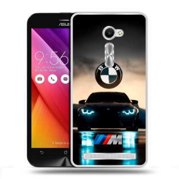 Пластиковый чехол на Asus Zenfone 2 5 с принтом БМВ BMW