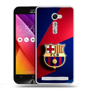 Пластиковый чехол на Asus Zenfone 2 5 с принтом Барселона Barcelona Пластиковый чехол на Asus Zenfone 2 5 с принтом Барселона Barcelona