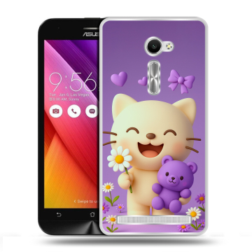 Пластиковый чехол на Asus Zenfone 2 5 с принтом для девочек Пластиковый чехол на Asus Zenfone 2 5 с принтом для девочек