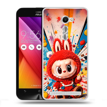 Пластиковый чехол на Asus Zenfone 2 5 с принтом Labubu Лабубу
