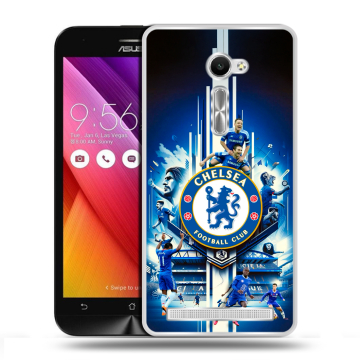Пластиковый чехол на Asus Zenfone 2 5 с принтом Chelsea Челси Пластиковый чехол на Asus Zenfone 2 5 с принтом Chelsea Челси