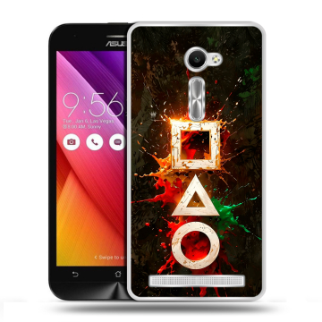 Пластиковый чехол на Asus Zenfone 2 5 с принтом Squid Game Игра кальмара Пластиковый чехол на Asus Zenfone 2 5 с принтом Squid Game Игра кальмара